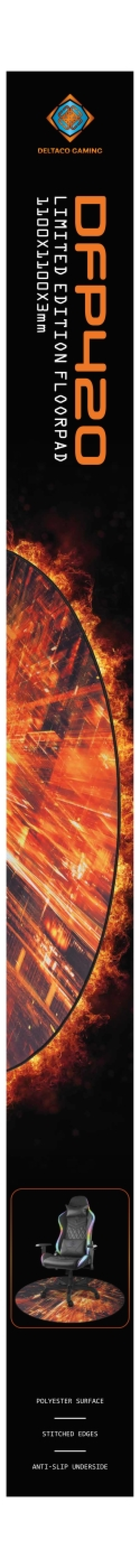 DELTACO GAMING DFP420 Limited edition Floorpad, 110x110cm
