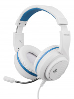 DELTACO GAMING Stereo Gaming Headset for PS5, 1x 3.5mm connector,white