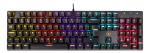 DELTACO GAMING Mechanical RGB 4-in-1 Gaming kit, Red switches, black