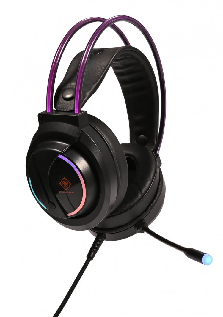 DELTACO GAMING Mechanical RGB 4-in-1 Gaming kit, Red switches, black