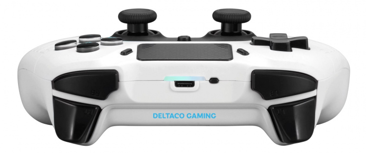 deLTACO GAMING Playstation 4 bluetooth controller, white deLTACO GAMING Playstation 4 bluetooth controller, white