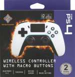 deLTACO GAMING Playstation 4 bluetooth controller, white deLTACO GAMING Playstation 4 bluetooth controller, white
