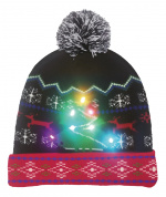 LED Christmas Hat, Battery, Unisize
