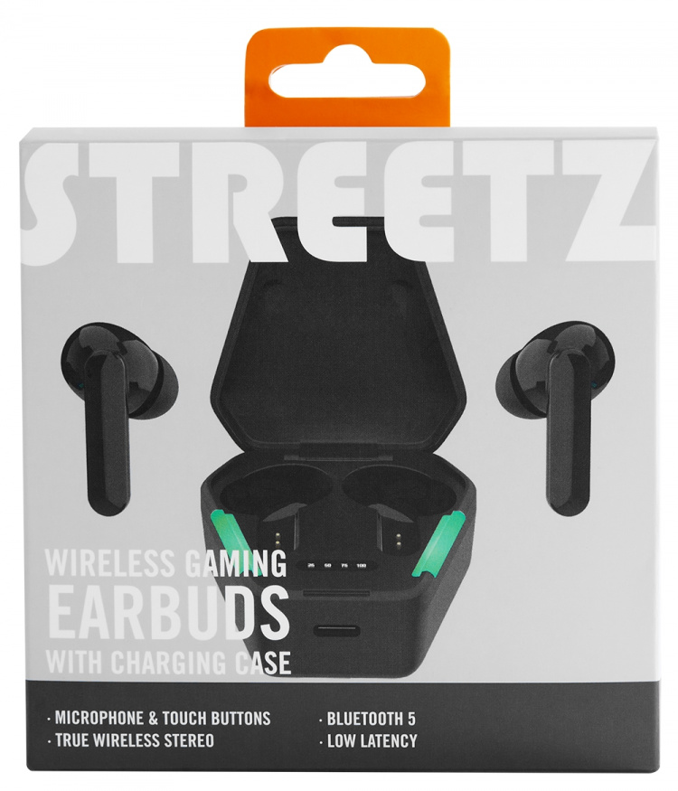 STREETZ Gaming TWS black STREETZ Gaming TWS black
