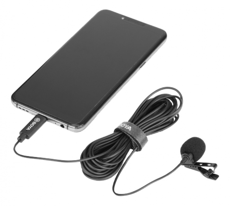 BOYA Lavalier Microphone for Android device