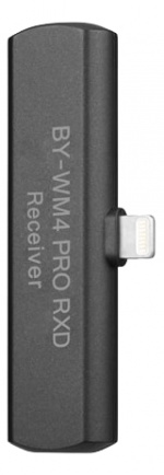 BOYA BY-WM4 Pro-K4, wireless microphone system iOS devices 2.4GHz