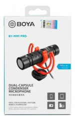 Boya Dual-capsule Mini Shotgun Microphone