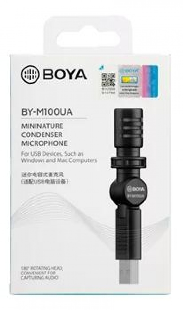 Boya Plug-in and play mic (USB-A) Boya Plug-in and play mic (USB-A)