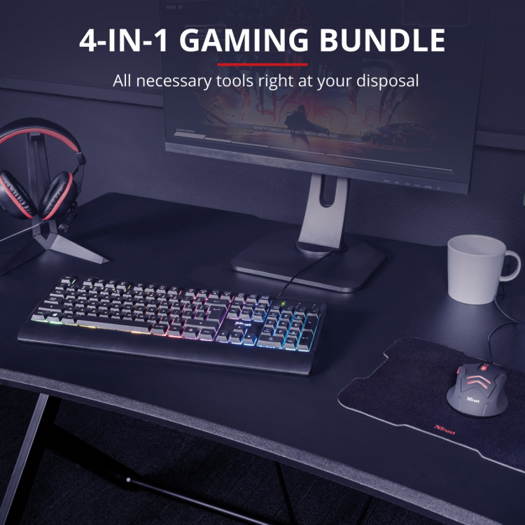 Trust Ziva 4-in-1 Gaming bundle
