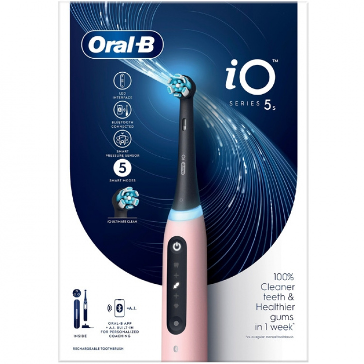 Oral B Eltandborste iO5s Blush Pink Oral B Eltandborste iO5s Blush Pink
