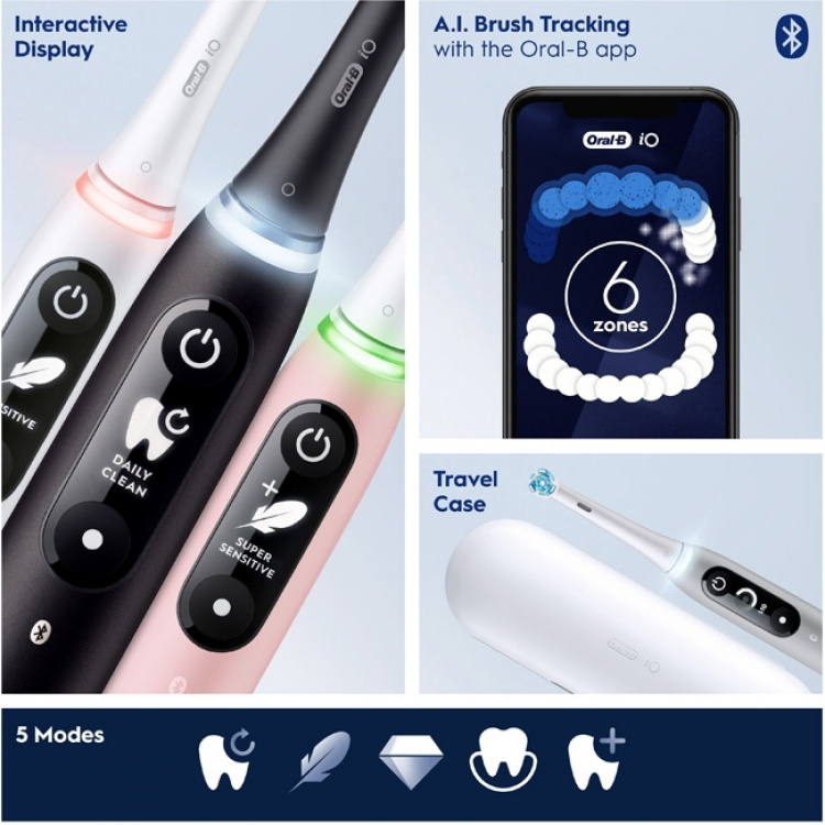 Oral B Eltandborste iO6 Series M6 Gre Oral B Eltandborste iO6 Series M6 Gre
