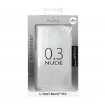 Puro Sony Xperia XA2, 0.3 Nude Cover, transp Puro Sony Xperia XA2, 0.3 Nude Cover, transp