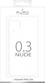 Puro Huawei P40 Lite, 0.3 Nude, Transp Puro Huawei P40 Lite, 0.3 Nude, Transp