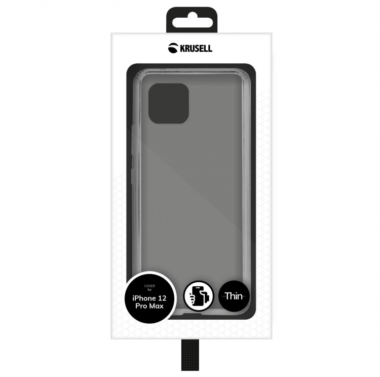Krusell iPhone 12 Pro Max HardCover, Transparent Krusell iPhone 12 Pro Max HardCover, Transparent