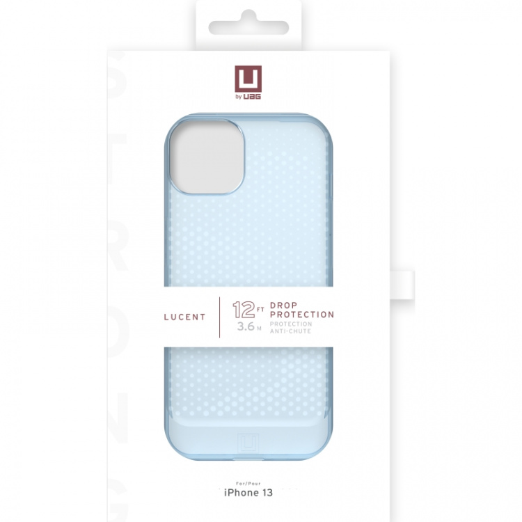 UAG iPhone 13 [U] Lucent Cover, Cerulean