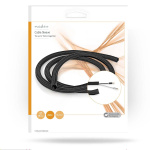 Nedis Cable Management | Sleeve | 1 pcs | Maximum cable thickness: 15 mm | Nylon | Black Nedis Cable Management | Sleeve | 1 pcs | Maximum cable thickness: 15 mm | Nylon | Black