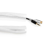Nedis Cable Management | Sleeve | 1 pcs | Maximum cable thickness: 15 mm | Nylon | White