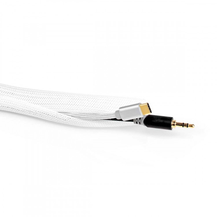 Nedis Cable Management | Sleeve | 1 pcs | Maximum cable thickness: 15 mm | Nylon | White