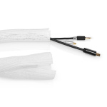 Nedis Cable Management | Sleeve | 1 pcs | Maximum cable thickness: 30 mm | Nylon | White