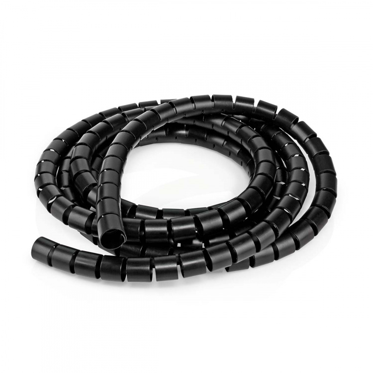 Nedis Cable Management | Spiral Sleeve | 1 pcs | Maximum cable thickness: 16 mm | PE | Black