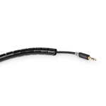 Nedis Cable Management | Spiral Sleeve | 1 pcs | Maximum cable thickness: 16 mm | PE | Black