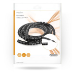 Nedis Cable Management | Spiral Sleeve | 1 pcs | Maximum cable thickness: 16 mm | PE | Black