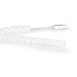 Nedis Cable Management | Spiral Sleeve | 1 pcs | Maximum cable thickness: 16 mm | PE | White