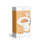 Nedis Cable Management | Spiral Sleeve | 1 pcs | Maximum cable thickness: 16 mm | PE | White
