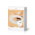 Nedis Cable Management | Spiral Sleeve | 1 pcs | Maximum cable thickness: 22 mm | PE | White