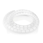 Nedis Cable Management | Spiral Sleeve | 1 pcs | Maximum cable thickness: 28 mm | PE | White