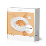 Nedis Cable Management | Spiral Sleeve | 1 pcs | Maximum cable thickness: 28 mm | PE | White