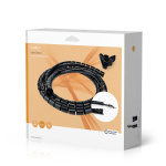 Nedis Cable Management | Spiral Sleeve | 1 pcs | Maximum cable thickness: 32 mm | PE | Black