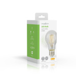 Nedis LED Filament Bulb E27 | A60 | 12 W | 1521 lm | 2700 | Warm White | Retro Style | 1 pcs