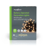 Nedis Christmas Lights | 48 LED\'s | Warm White | 3.60 m | Indoor & Outdoor | Battery Powered