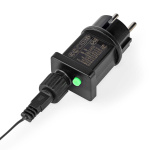 Nedis Decorative Icicle Lights | 180 LED\'s | Warm White | 5.90 m | Mains Powered