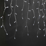 Nedis Decorative Icicle Lights | 180 LED\'s | Cool White | 5.90 m | Mains Powered