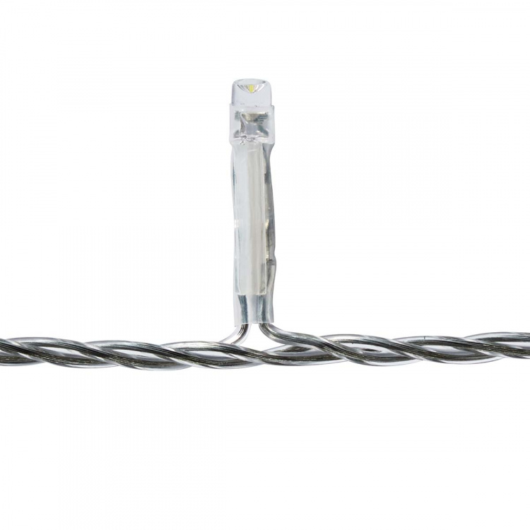 Nedis Decorative Icicle Lights | 180 LED\'s | Cool White | 5.90 m | Mains Powered