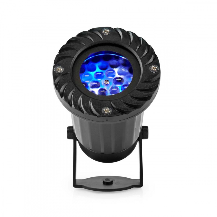 Nedis Decorative Light | LED snowflake projector | White and blue ice crystals | Indoor & Outdoor