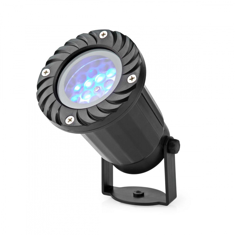 Nedis Decorative Light | LED snowflake projector | White and blue ice crystals | Indoor & Outdoor