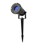 Nedis Decorative Light | LED snowflake projector | White and blue ice crystals | Indoor & Outdoor