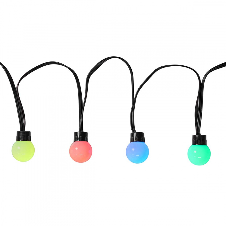 Nedis Smart Christmas lights | Wi-Fi | RGB | 48 LED\'s | 10.8 m | Android™ / IOS | Bulb diameter: 30 mm
