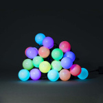Nedis SmartLife Decorative Lights | Party Lights | Wi-Fi | RGB / White | 20 LED\'s | 10 m | Android™ / IOS | Bulb diameter: 50 mm Nedis SmartLife Decorative Lights | Party Lights | Wi-Fi | RGB / White | 20 LED\'s | 10 m | Android™ / IOS | Bulb diameter: 50 mm