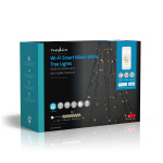 Nedis Smart Christmas lights | Wi-Fi | Warm White | 200 LED\'s | 20.0 m | 10 x 2 m | Android™ / IOS
