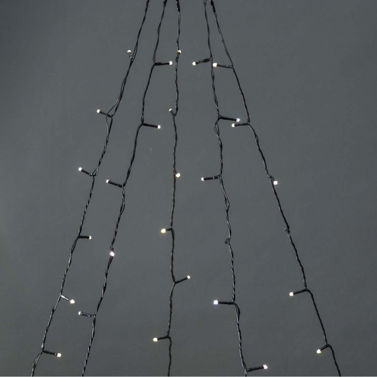 Nedis Smart Christmas lights | Wi-Fi | Warm White | 200 LED\'s | 20.0 m | 5 x 4 m | Android™ / IOS Nedis Smart Christmas lights | Wi-Fi | Warm White | 200 LED\'s | 20.0 m | 5 x 4 m | Android™ / IOS