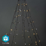 Nedis Smart Christmas lights | Wi-Fi | Warm to Cool White | 200 LED\'s | 20.0 m | 10 x 2 m | Android™ / IOS