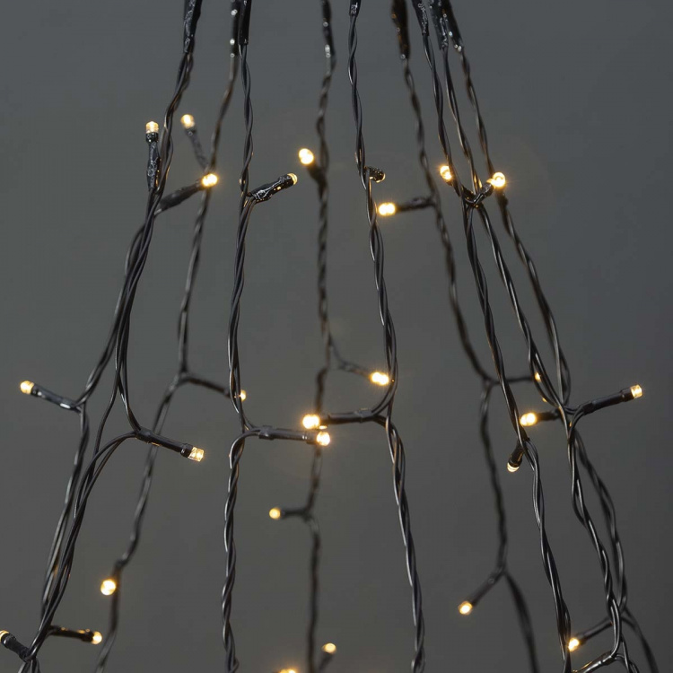 Nedis Smart Christmas lights | Wi-Fi | Warm to Cool White | 200 LED\'s | 20.0 m | 10 x 2 m | Android™ / IOS