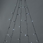 Nedis Smart Christmas lights | Wi-Fi | Warm to Cool White | 200 LED\'s | 20.0 m | 5 x 4 m | Android™ / IOS