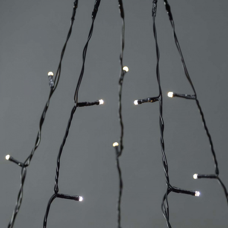 Nedis Smart Christmas lights | Wi-Fi | Warm to Cool White | 200 LED\'s | 20.0 m | 5 x 4 m | Android™ / IOS