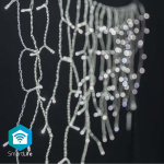 Nedis Smart Christmas lights | Wi-Fi | Cool White | 240 LED\'s | 5.00 m | Android™ / IOS