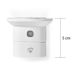 Nedis SmartLife CO Detector | Zigbee 3.0 | Battery Powered | Sensor life cycle: 10 year | EN 50291 | Android™ / IOS | With test button | 85 dB | White Nedis SmartLife CO Detector | Zigbee 3.0 | Battery Powered | Sensor life cycle: 10 year | EN 50291 | Android™ / IOS | With test button | 85 dB | White